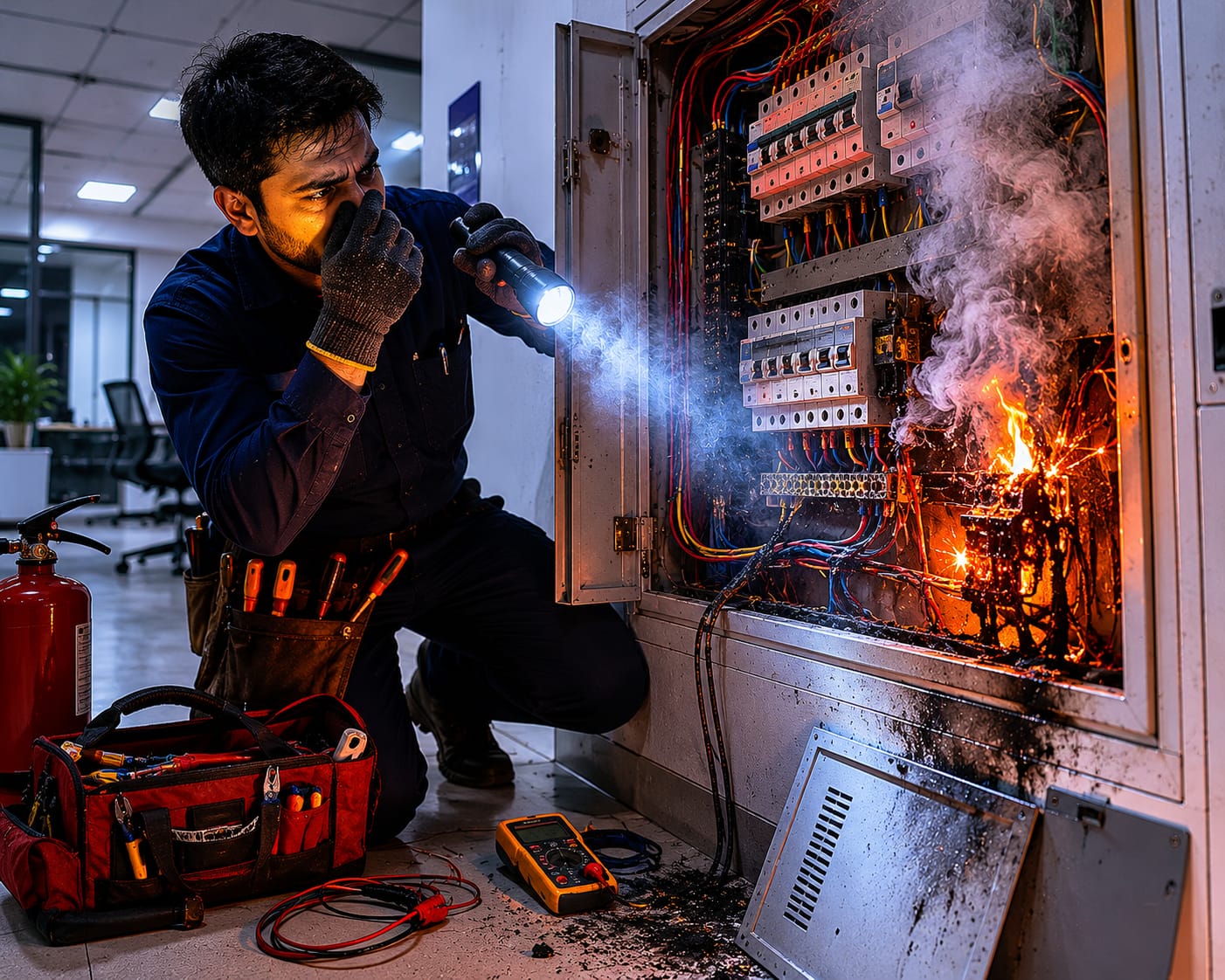 Burning Smell Emergency Check