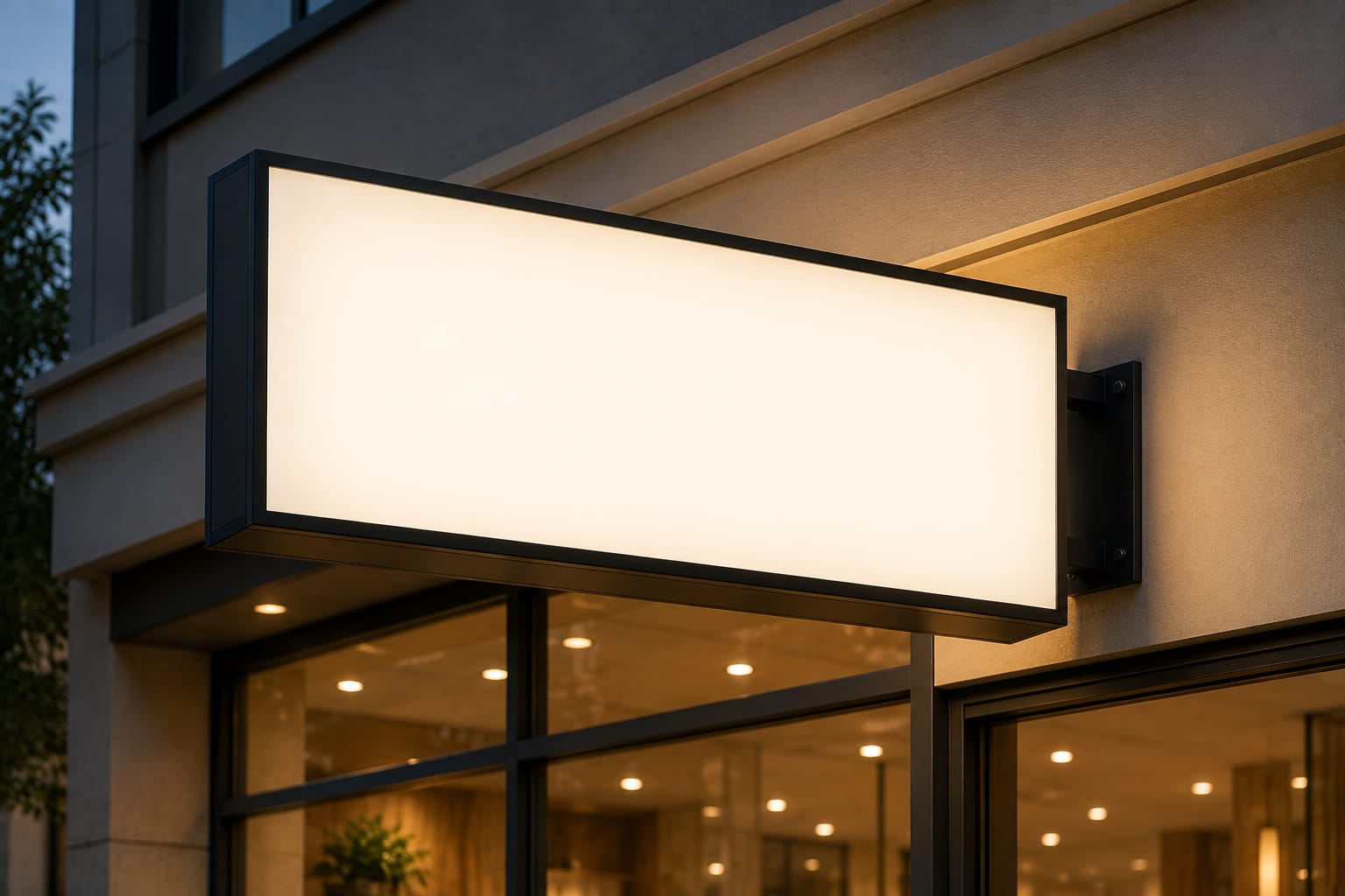 Signboard Light Setup