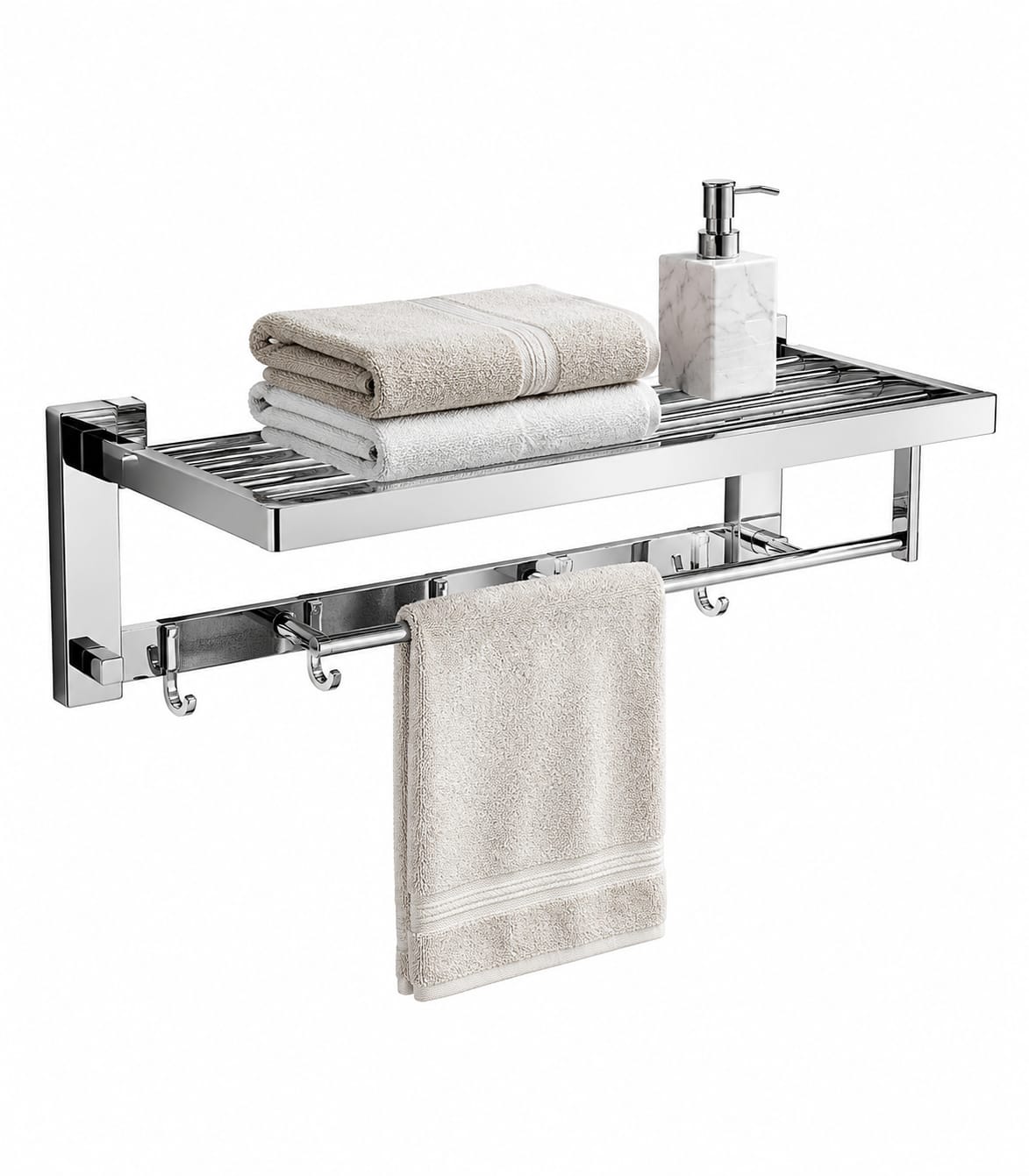 Bathroom Rack Installation