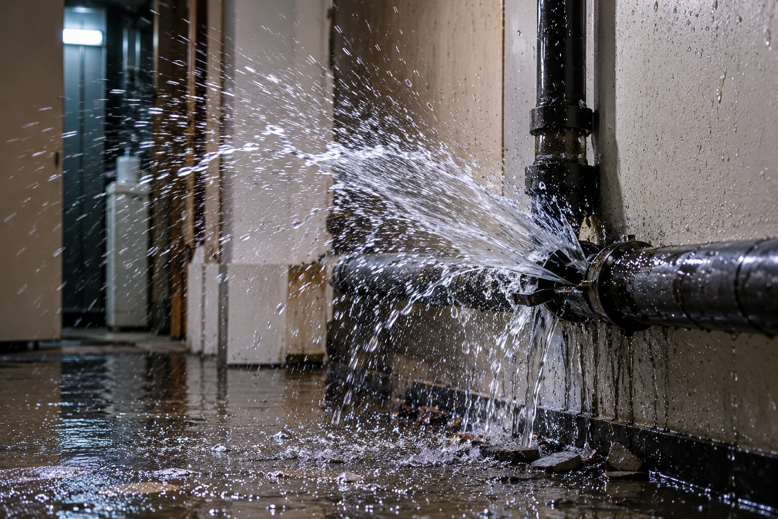 Sudden Pipe Burst Repair