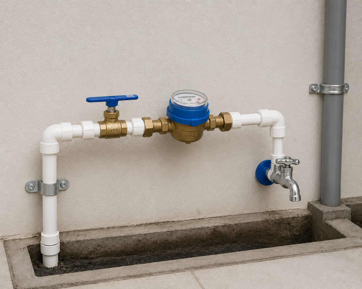 Water Connection Setup