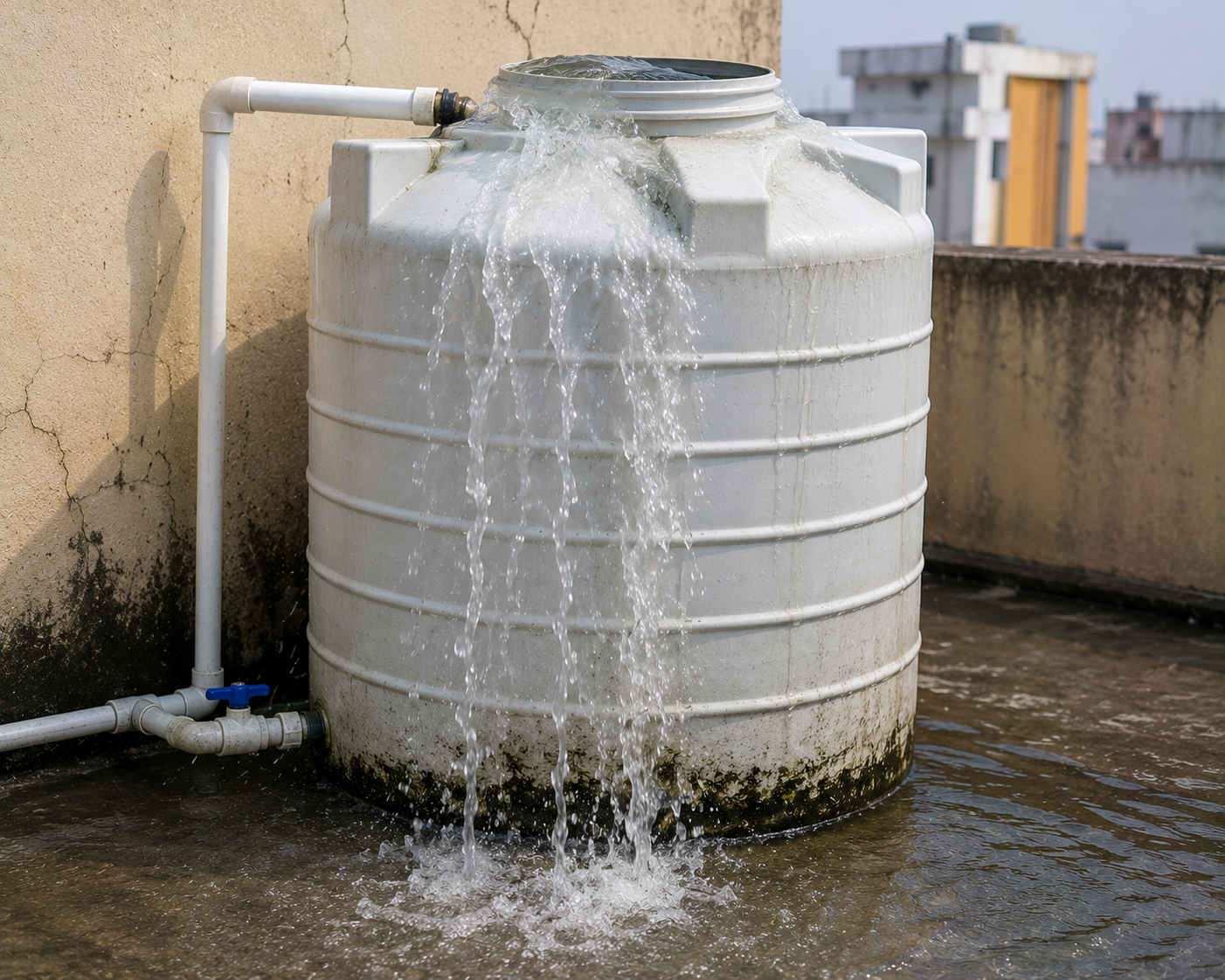 Water Overflow Issue Fixing